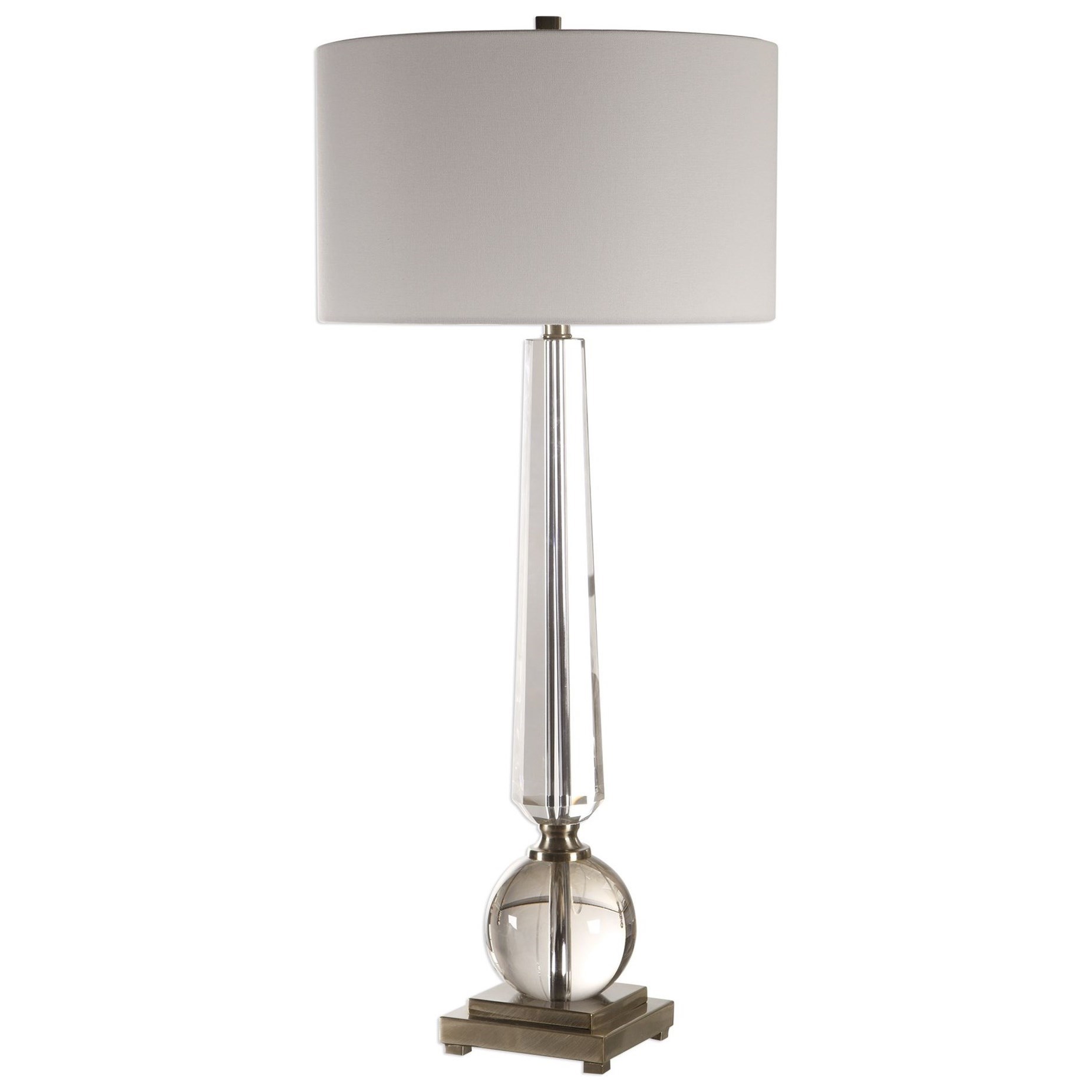 Uttermost Table Lamps Crista Crystal Lamp Sheely's Furniture & Appliance Table Lamps